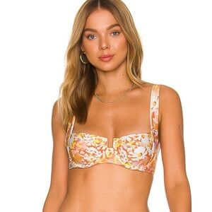 L*Space ♡ Floral Underwire Bikini Top